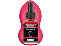 SCHMINCKE AERO COLOR ACRYLIC INK TOTAL COVER 28ML 28833 RUBY RED