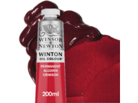 WINSOR & NEWTON WINTON 200ML S1 468 PERMANENT ALIZARINE CRIMSON