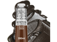 WINSOR & NEWTON WINTON 200ML S1 076 BURNT UMBER