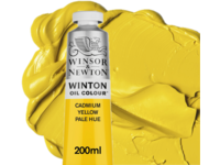 WINSOR & NEWTON WINTON 200ML S1 119 CADMIUM YELLOW PALE HUE