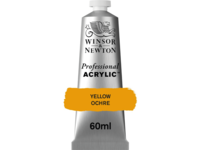 WINSOR & NEWTON PROFESSIONAL ACRYLIC 60ML 744 YELLOW OCHRE