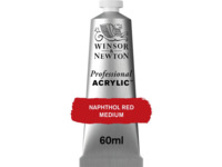 WINSOR & NEWTON PROFESSIONAL ACRYLIC 60ML 423 NAPHTHOL RED MEDIUM