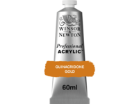 WINSOR & NEWTON PROFESSIONAL ACRYLIC 60ML 547 QUINACRIDONE GOLD