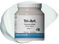 TRI-ART ACRYLFARBE 500ML S1 TITANWEISS