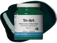TRI-ART ACRYLFARBE 500ML S5 PHTHALOGREEN YELLOWSHADE