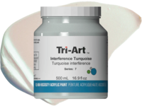 TRI-ART ACRYLFARBE 500ML S7 INTERFERENZ TÜRKIS