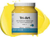 TRI-ART ACRYLFARBE 500ML S8 CADMIUM YELLOW LIGHT