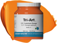 TRI-ART ACRYLFARBE 500ML S9 KADMIUM ORANGEN