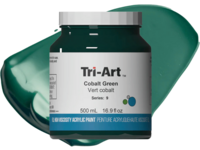 TRI-ART ACRYLFARBE 500ML S9 KOBALT GRÜN