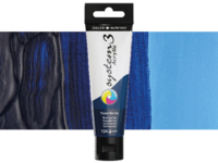 DALER ROWNEY SYSTEM 3 ACRYL 150ML 134 PRUSSIAN BLUE HUE