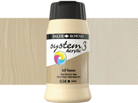 ROWNEY SYSTEM 3 ACRYL 500ML 024 S1 BUFF TITANIUM
