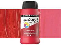 DALER ROWNEY SYSTEM 3 ACRYL 500ML 503 CADMIUM RED HUE