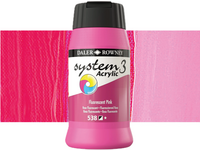 DALER ROWNEY SYSTEM 3 ACRYL 500ML 538 FLUORESCENT PINK