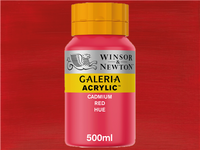 WINSOR & NEWTON GALERIA 500ML 095 KADMIUMROT FARBTON