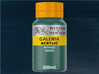 WINSOR & NEWTON GALERIA 500ML 522 PHTHALOGRÜN