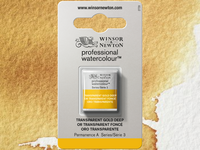 WINSOR & NEWTON AQUARELLFARBE 1/2 NÄPF 547 TRANSPARENT GOLD DEEP