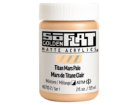 GOLDEN SOFLAT ACRYLIC 59ML 6710 TITAN MARS PALE