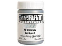 GOLDEN SOFLAT ACRYLIC 59ML 6765 N8 NEUTRAL GRAY