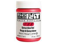 GOLDEN SOFLAT ACRYLIC 59ML 6560 QUINACRIDONE RED