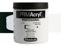 SCHMINCKE PRIMACRYL 237ML S1 101 TITANIUM WHITE