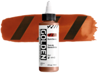 GOLDEN HIGH FLOW ACRYL 119ML S1 BURNT SIENNA