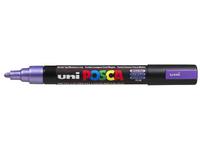 UNI POSCA PC5VTM METALLIC VIOLETT MITTEL