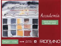 FABRIANO ACCADEMIA  240G/M² 27X35CM