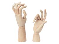 LEDEHAND 25CM VROUW RECHTS