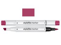 STYLEFILE BRUSH MARKER 372 WINE RED OP=OP