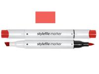 STYLEFILE BRUSH MARKER 360 VERMILION OP=OP