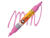 MOLOTOW ONE4ALL TWIN MARKER 231 1,5-4MM FUCHSIA PINK
