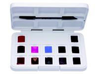 VAN GOGH AQUARELL SET PINK & VIOLETS AQUARELLKASTEN 12x 1/2 NÄPFCHEN + PINSEL
