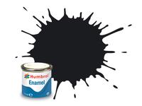 HUMBROL EMAILLE 14ML 021 SCHWARZ GLANZ