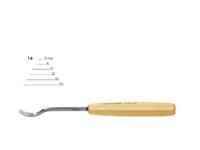 PFEIL HOLZBEITEL ABGEKRÃPFTE FORM 1A 20MM