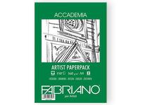 FABRIANO ACCADEMIA 75 BLATT ZEICHENPAPIER A3 160GRAM