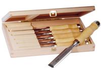 PFEIL STECHBEITELSATZ IN HOLZKOFFER