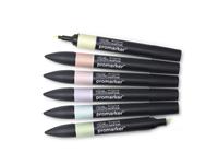 WINSOR & NEWTON PROMARKER SET PASTEL TONES 6X