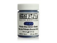 GOLDEN SOFLAT ACRYLIC 59ML 6620 PHTHALO BLUE (GREEN SHADE)