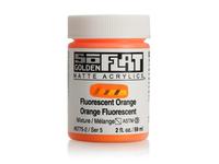GOLDEN SOFLAT ACRYLIC 59ML 6775 SERIE 5 FLUORESCENT ORANGE