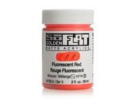 GOLDEN SOFLAT ACRYLIC 59ML 6780 SERIE 5 FLUORESCENT RED