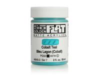 GOLDEN SOFLAT ACRYLIC 59ML 6645 COBALT TEAL