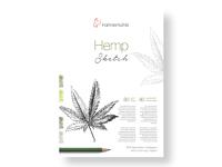 HAHNEMÜHLE HEMP SKETCH SKIZZENBLOCK HANFPAPIER A5 80GR 80 BLATT