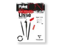 CLAIREFONTAINE PAINT-ON A4 LISSE 250GR BLOCK 25BL
