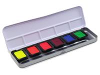FINETEC WASSERFARBEN SET NEON 6X