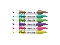 TALENS ECOLINE DUOTIP MARKER SET BOTANISCH 6 STÜCK