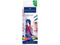 FABER-CASTELL GOLDFABER AQUA DUAL MARKERSET 6STUKS