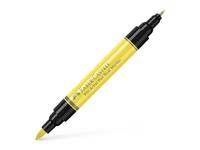 FABER-CASTELL PITT ARTIST PEN DUAL MARKER 104 HELL GELB GLÄNZEND