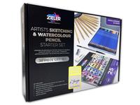 ZIELER AQUARELL- UND BLEISTIFT STARTERSET