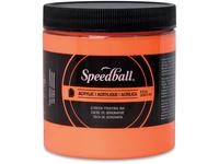 SPEEDBALL ACRYL SIEBDRUCKFARBE 237ML FLUORESCENT ORANGE 022