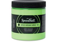 SPEEDBALL ACRYL SIEBDRUCKFARBE 237ML FLUORESCENT LIME GREEN 020